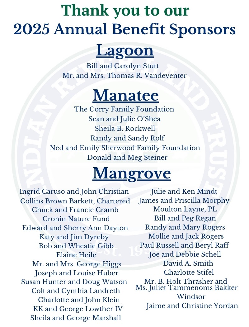2025 Annual Benefit Sponsors
