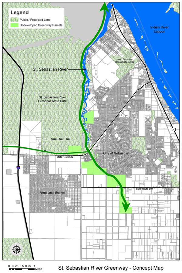 St. Sebastian River Greenway Map